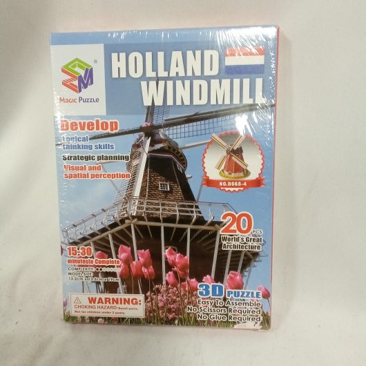 Magic 3dpuzzle (Holland windmill) 20 stuks kopen bij RataPlan webshop!
