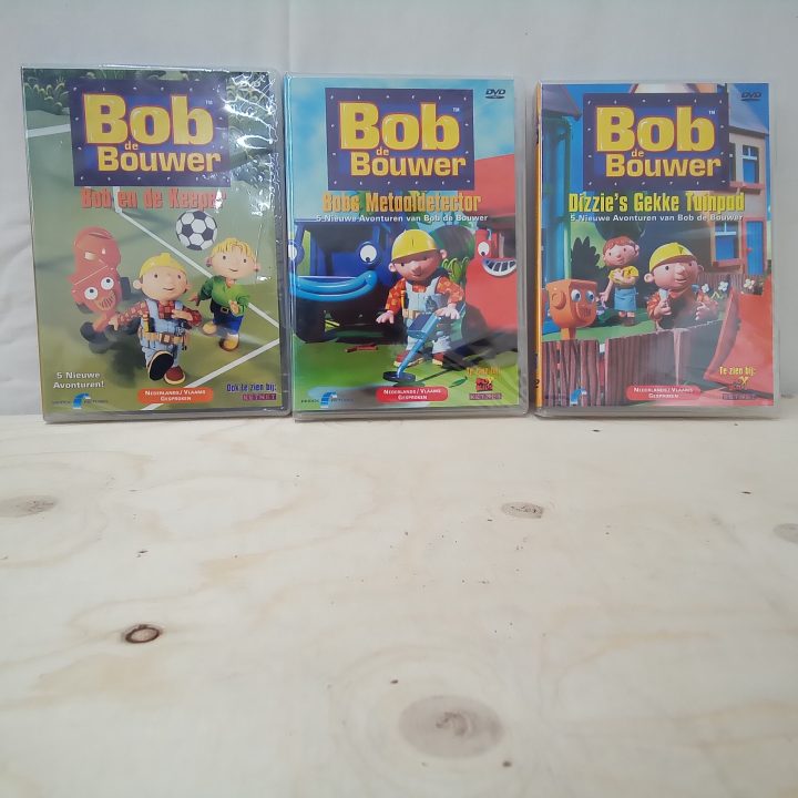 DVD's - 3x Bob de bouwer kopen bij RataPlan webshop!