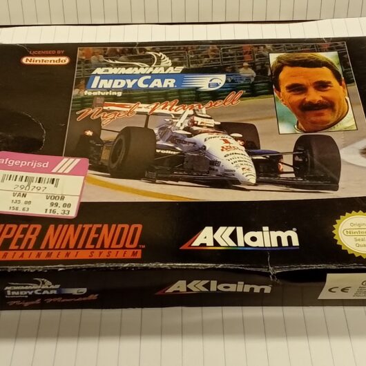 Nintendo/Acclaim - SNES NewmanHaas Indy Car - PAL - 1994 kopen bij RataPlan webshop!