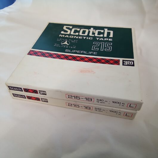 Vintage Scotch Magnetic Reel Tape kopen bij RataPlan webshop!