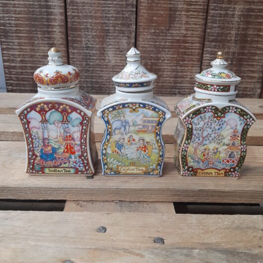 Sadler porselein theebussen kopen bij RataPlan webshop!