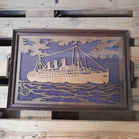 Dienblad  glas en hout kopen bij RataPlan webshop!