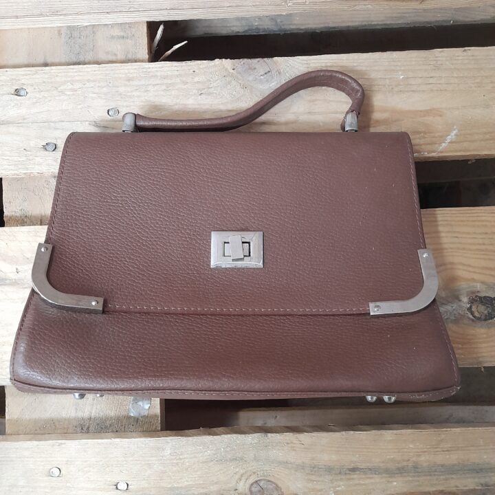 Vintage leren damestas  Italië kopen bij RataPlan webshop!