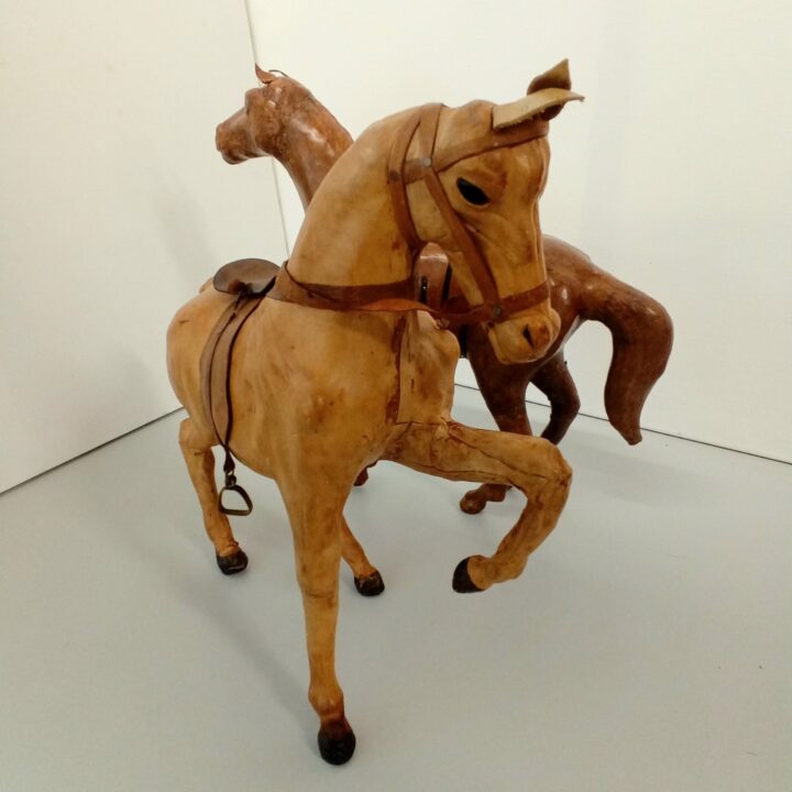 2 Paarden Gemaakt van Leer kopen bij RataPlan webshop!