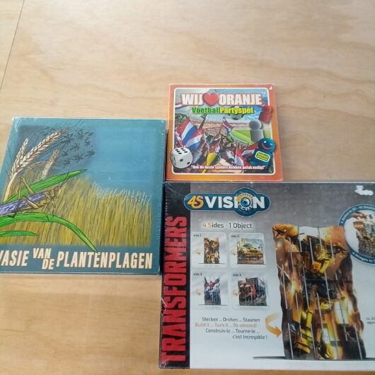 Drie spellen kopen bij RataPlan webshop!