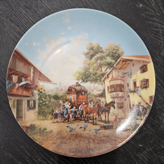 Sierbord "Ankunft der Postkutsche" van Christian Lückel kopen bij RataPlan webshop!