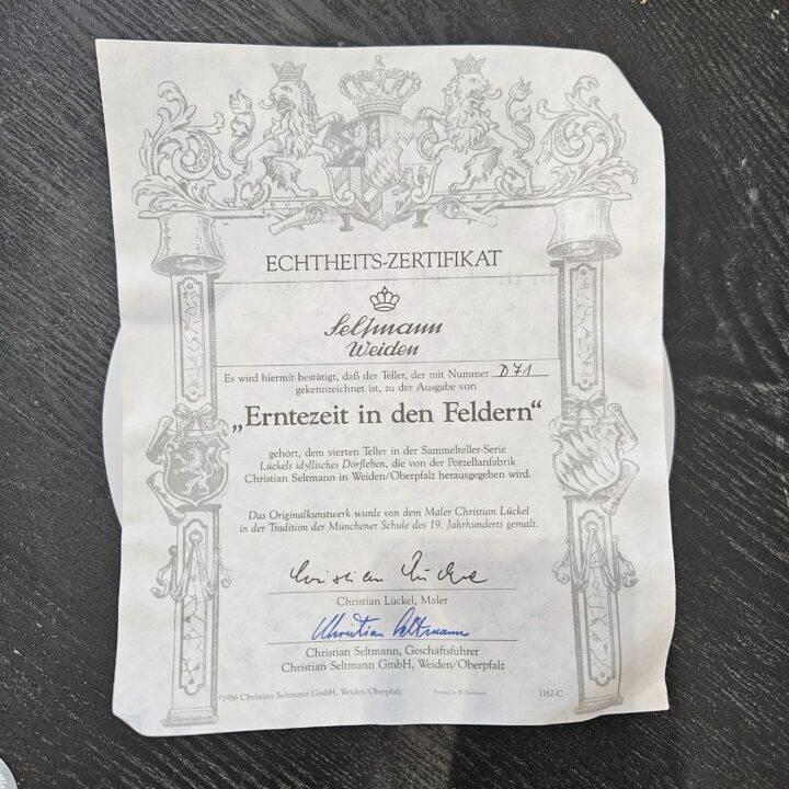 Sierbord "Erntezeitin den Feldern" van Christian Lückel kopen bij RataPlan webshop!