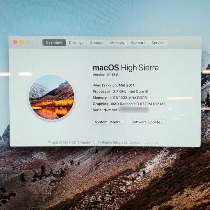 27 inch iMac Mid 2011 + Magic Keyboard + Magic Mouse kopen bij RataPlan webshop!