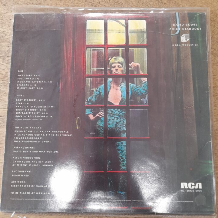 David Bowie Ziggy Stardust kopen bij RataPlan webshop!
