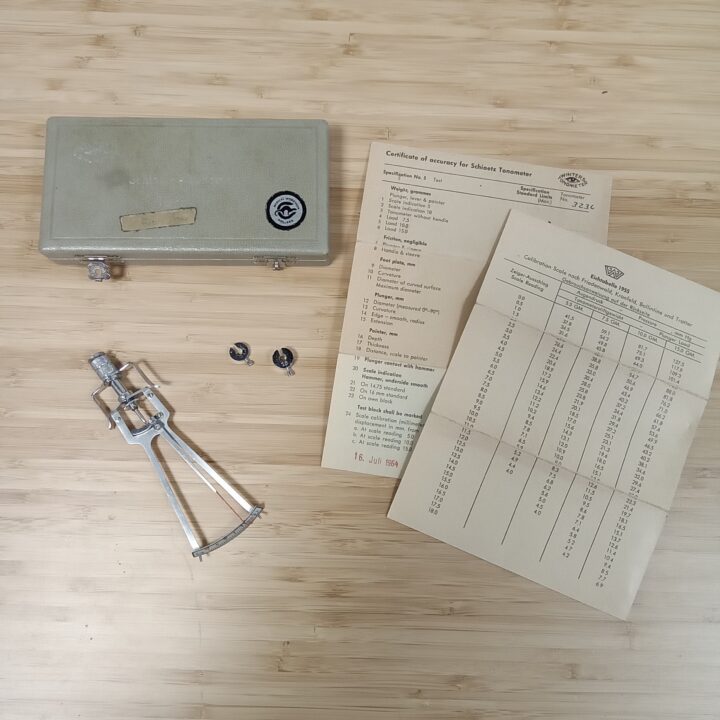 Vintage Schiøtz tonometer kopen bij RataPlan webshop!