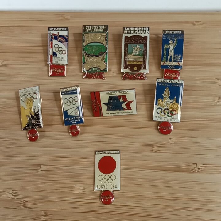 Coca cola olympische spelden kopen bij RataPlan webshop!
