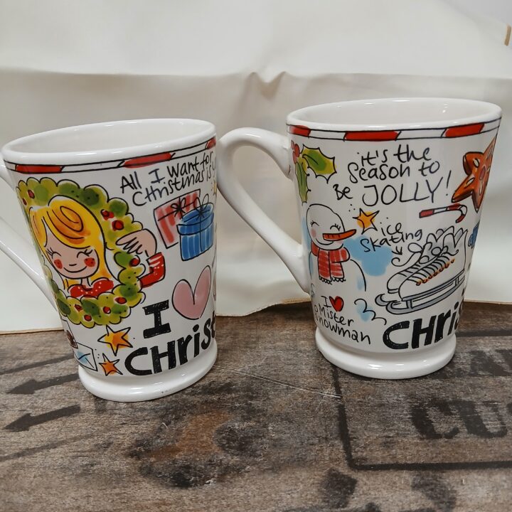 Kerst mokken Blond kopen bij RataPlan webshop!