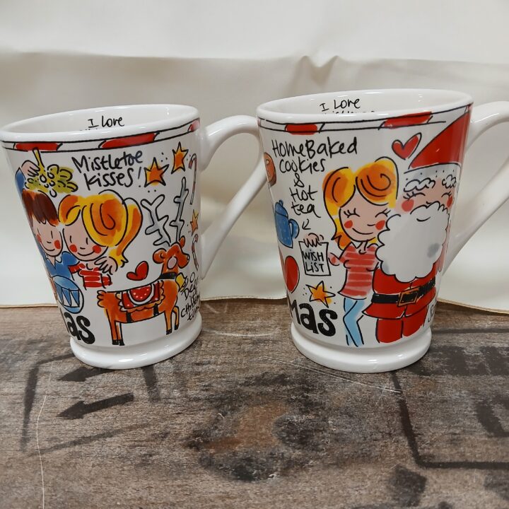 Kerst mokken Blond kopen bij RataPlan webshop!