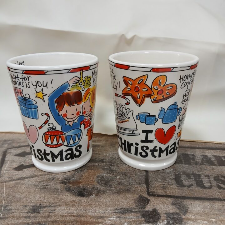 Kerst mokken Blond kopen bij RataPlan webshop!