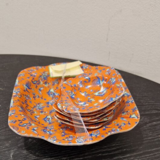 Vintage noten schaal met 6 bakjes kopen bij RataPlan webshop!