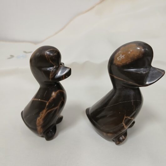 2x marmeren eendjes kopen bij RataPlan webshop!
