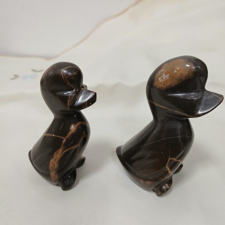 2x marmeren eendjes kopen bij RataPlan webshop!