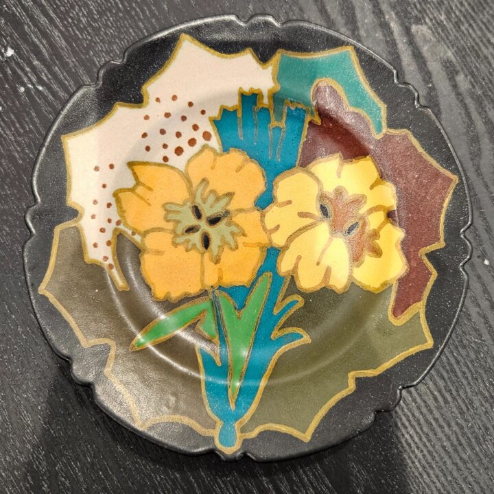 Antiek wandbord met bloemen kopen bij RataPlan webshop!