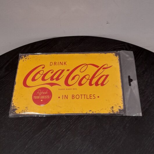 Vintage jaren 50 coca-cola bord kopen bij RataPlan webshop!
