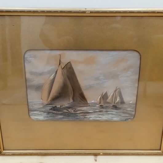 Ingelijst gesigneerd kunstwerk achter glas kopen bij RataPlan webshop!