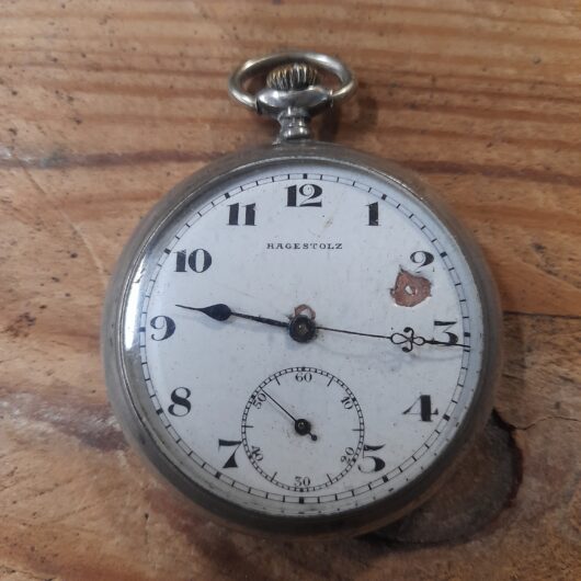 Antiek zilveren zakhorloge niet werkend kopen bij RataPlan webshop!