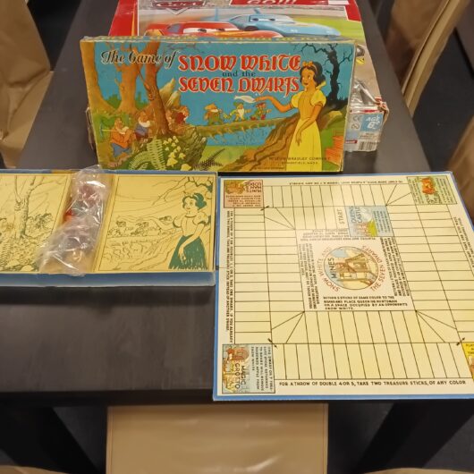 Bordspel snow white vintage jaren 50 kopen bij RataPlan webshop!