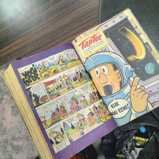 2 x ingebonden taptoe stripboeken 60er jaren kopen bij RataPlan webshop!