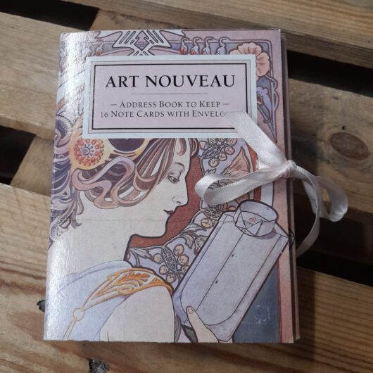 Art Nouveau adres boekje en 16 kaarten kopen bij RataPlan webshop!