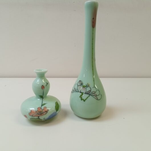 Des Pots IROO set van 2 Celadon Groene Design Vazen kopen bij RataPlan webshop!
