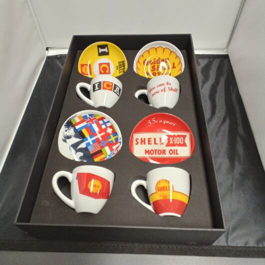 Shell espresso set kopen bij RataPlan webshop!