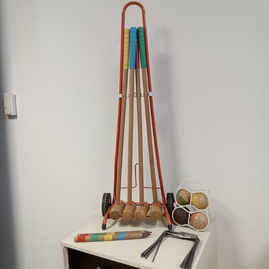 Houten croquet set kopen bij RataPlan webshop!