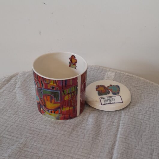 Pot met deksel van keramiek kopen bij RataPlan webshop!