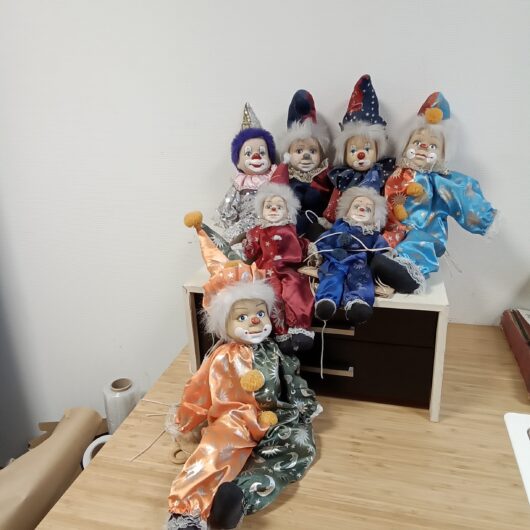 Set van 7 clowns kopen bij RataPlan webshop!