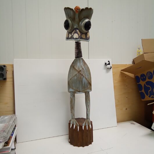 Vogel beeld hout large kopen bij RataPlan webshop!