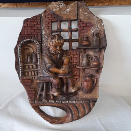 Hout gesneden sculptuur 3D kopen bij RataPlan webshop!