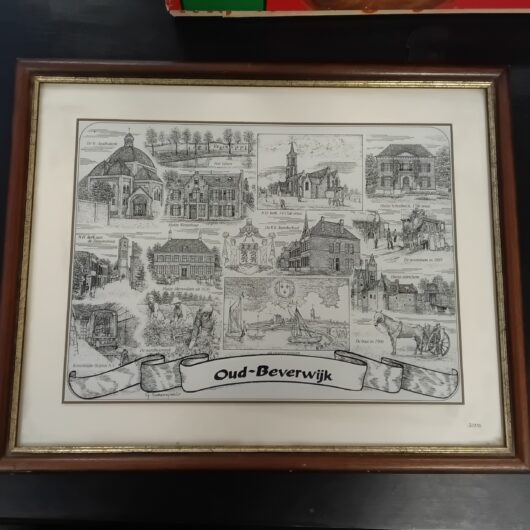 Schilderij op glas g. Swaenepoel oud beverwijk kopen bij RataPlan webshop!