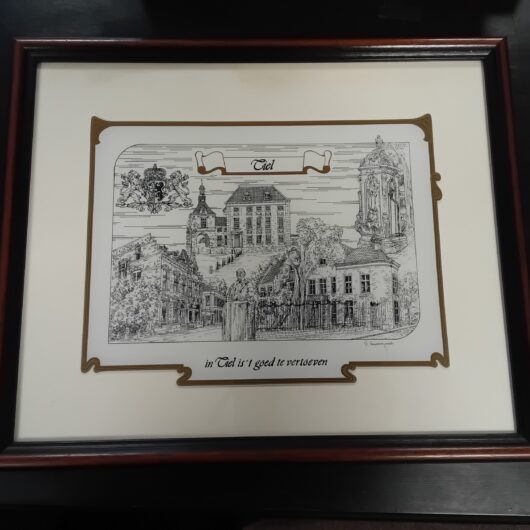 Schilderij op glas tiel kopen bij RataPlan webshop!