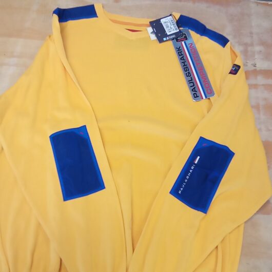 Trui geel Paul&Shark Competition maat XXL kopen bij RataPlan webshop!