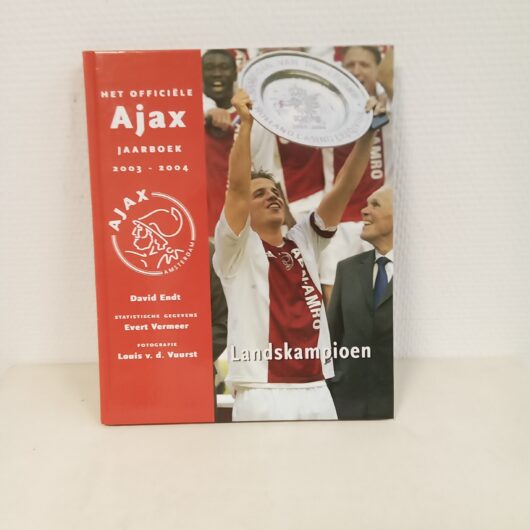 Het officiële Ajax boek van 2003 tot 2004 kopen bij RataPlan webshop!