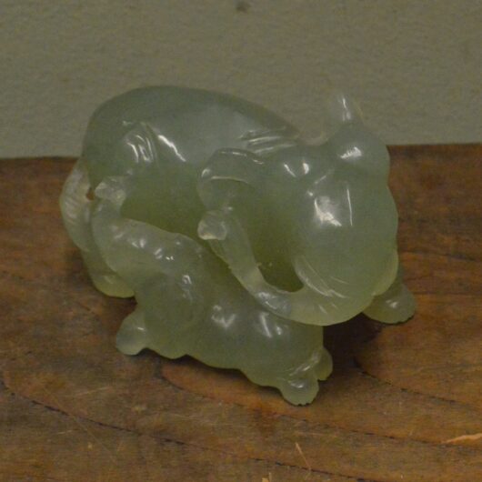 Olifant van groene Jade kopen bij RataPlan webshop!