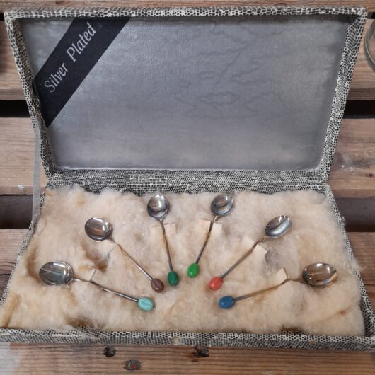 Verzilverde koffielepels Engeland c.a 1940 kopen bij RataPlan webshop!