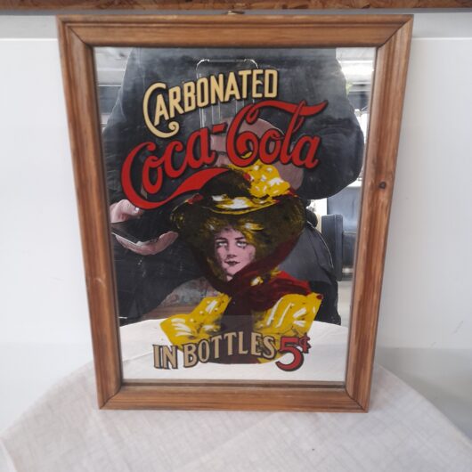 Vintage Coca-cola spiegel. kopen bij RataPlan webshop!