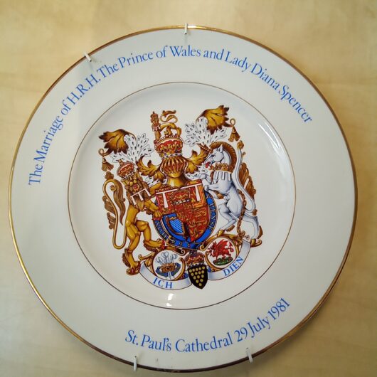 Wandbord Prince of Wales en Lady diana kopen bij RataPlan webshop!