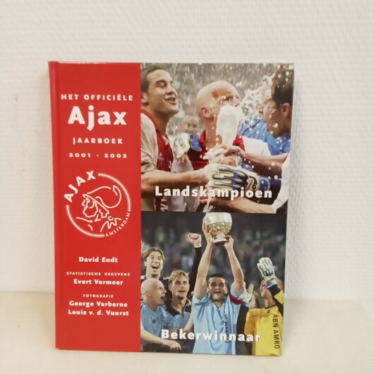 het officiële Ajax boek van 2001 tot 2002 kopen bij RataPlan webshop!